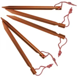 5 Piquets De Tente Alliage Léger 180mm 10mmø Regatta