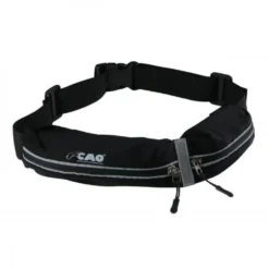 CAO Ceinture 2 Poches Réfléchissante Noire