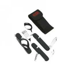 Couvert Camping Noir Keen Blades