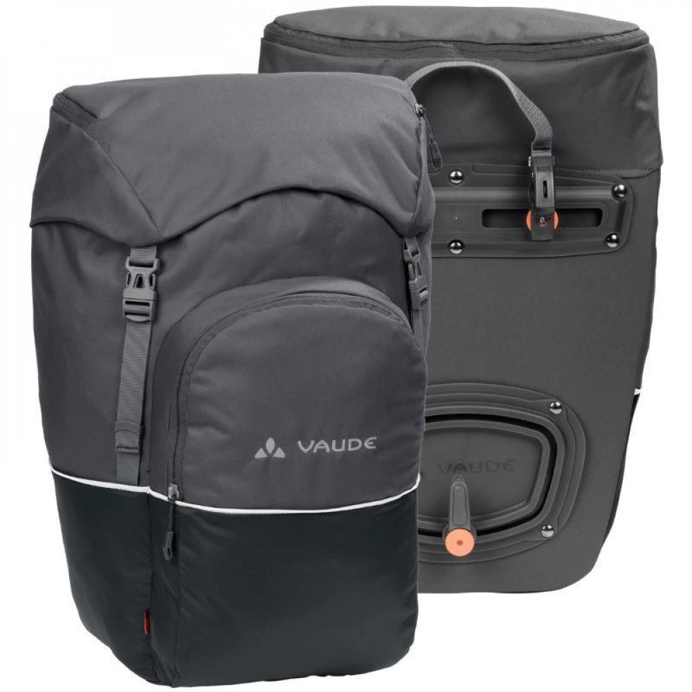 Sacoche Arrière Vélo Vaude Road Master Back Noire (lot De 2) 1 Sacoche Arrière Vélo Vaude Road Master Back Noire (lot De 2)