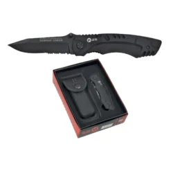 Couteau Tactique RUI Noir Lame 8 Cm