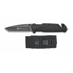 Couteau Pliant K25 Manche Caoutchouc Lame 9 Cm