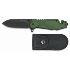 Couteau Albainox Sécurité Kaki 8.6 Cm