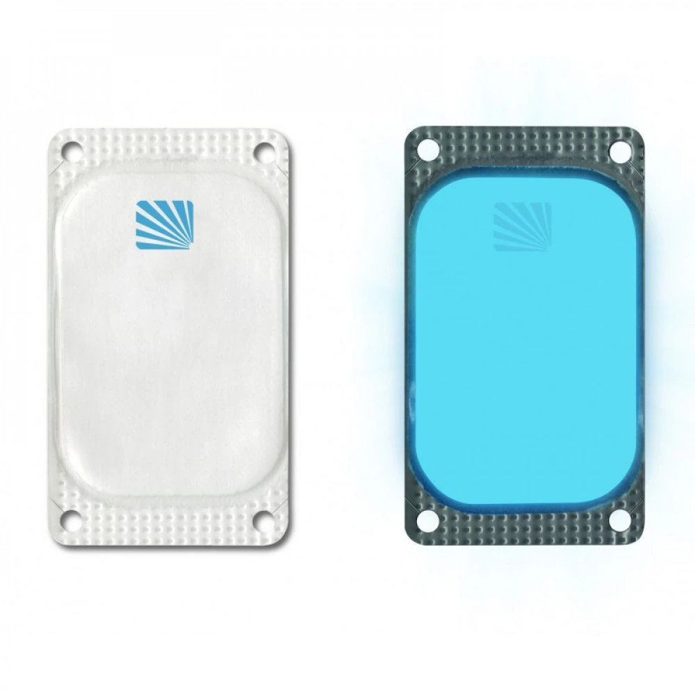 Marqueur Rectangulaire Visipad® - 10 Heures Bleu 1 Marqueur Rectangulaire Visipad® - 10 Heures Bleu