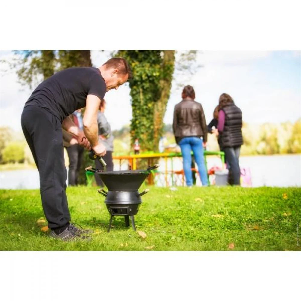 CAO Barbecue Rond Fonte H 49,5 Cm "Belle époque" 4 CAO Barbecue Rond Fonte H 49,5 Cm "Belle époque" – Image 4