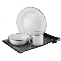 CAO Set Repas émaillé "Vintage" 8 CAO Set Repas émaillé "Vintage" -Aventurial Soldes Magasin 2 cao set repas taule emaillee vintage.jpg