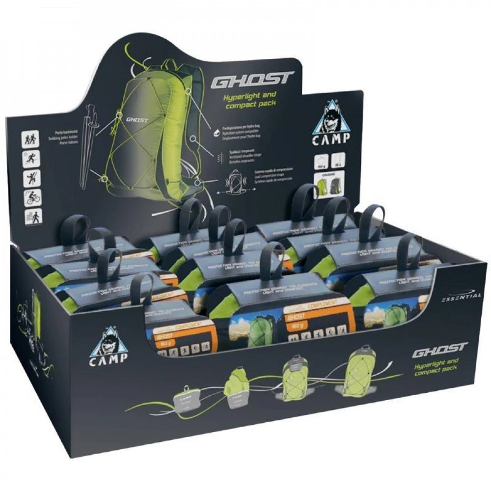 Sac à Dos Ultra Léger Camp Ghost Vert 4 Sac à Dos Ultra Léger Camp Ghost Vert – Image 4