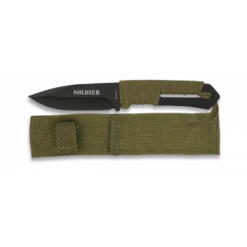 Couteau De Survie Paracorde Soldier Lame 9.8 Cm