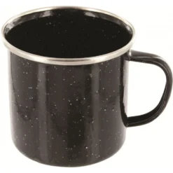 HIGHLANDER Tasse Mug De Luxe En émail Noir