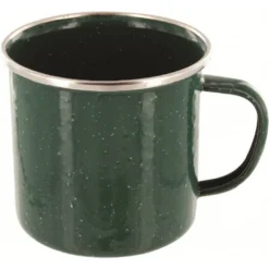 HIGHLANDER Tasse Mug De Luxe En émail Vert